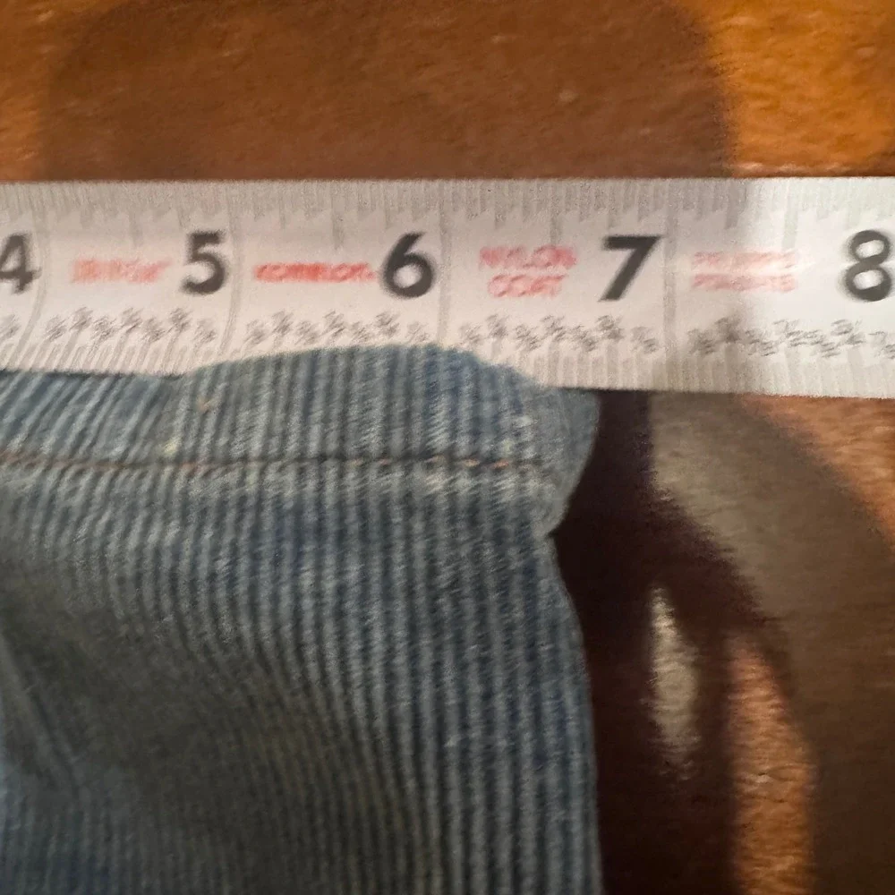 Vintage 1980s Banana Republic Blue Corduroy Pants Straight Leg 29x32 Classic